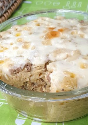 Foto resep Beef Macaroni Schotel (Kukus)