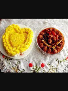 عکسی از دستور خورش قیمه بادمجان با گوشت چرخ کرده