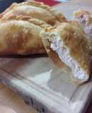 Empanadas de salmón con queso crema