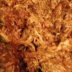 A picture of Slow Cooker Chicken Mole.