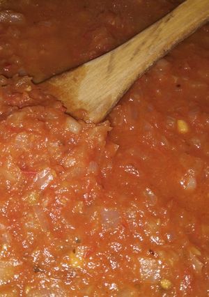 Una foto de Salsa de tomate