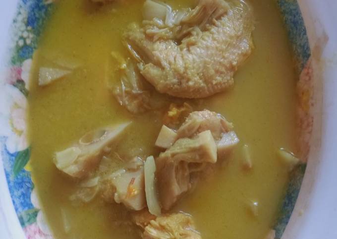 Resep Opor Ayam Nangka Muda Oleh Diyan Cookpad