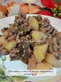 🐄Padellata Rustica di Manzo, Melanzane e Patate🍆🥔