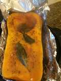 Calabaza al rescoldo