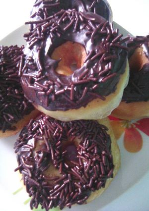 Foto resep Donat coklat maizena