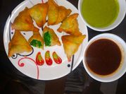A picture of crushed green chillies