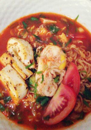 Foto resep Ramen xtra hot