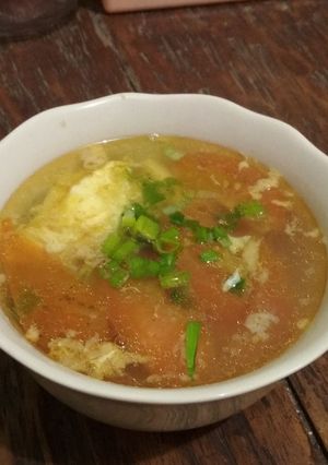 Foto resep Sup Tomat Telur