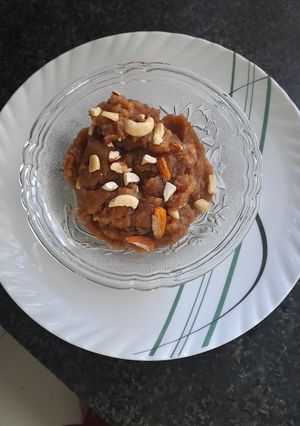आट का हलवा (aate ka halwa recipe in Hindi) रेसिपी मुख्य फोटो