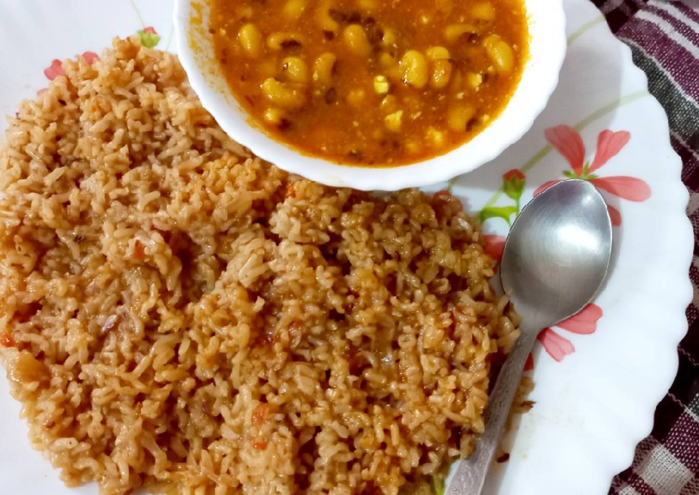 Lobia chawal