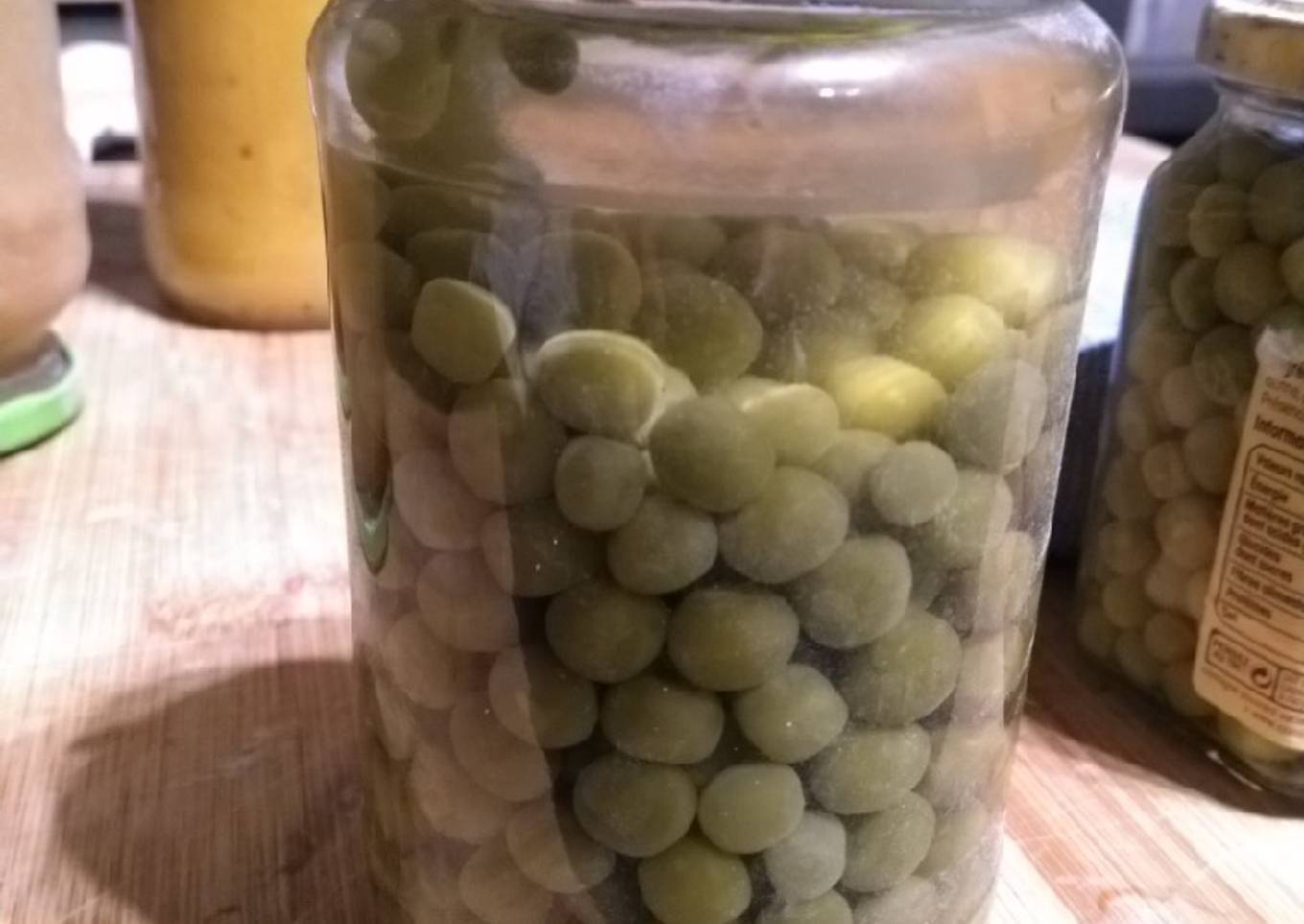 Conserve de petit pois