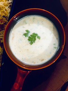 A picture of Cucumber Raita.