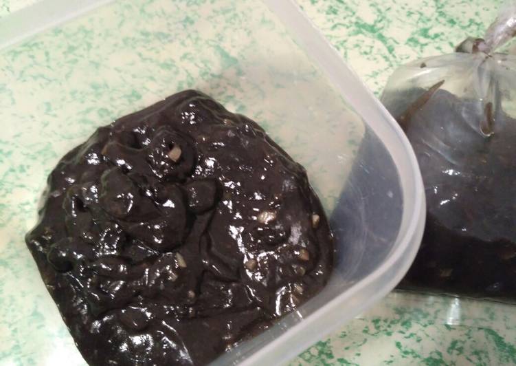 Petis Hitam Homemade (isian tahu petis)