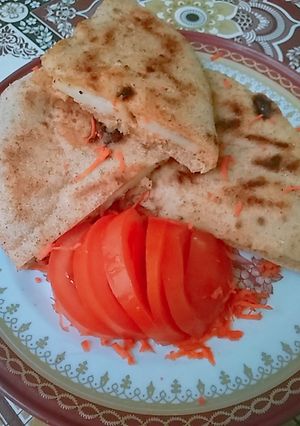 صورة لوصفة ساندوتشات البطاطس بالبشاميل 🌮