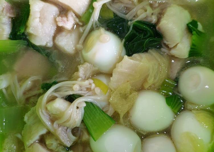 Resep Sup Ikan Dori Puyuh Vegies Lezat