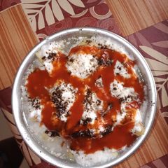 A picture of Khatta mitha wada.