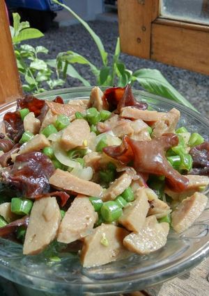 Foto resep Ca BJB (Buncis Jamur Bakso) Saus Tiram