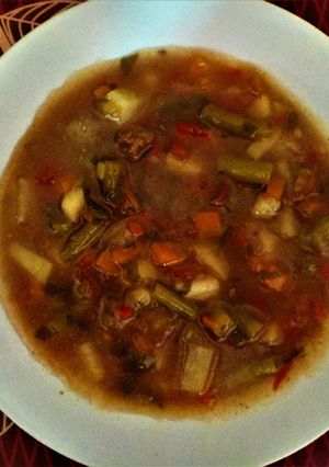 Erdélyi paraszt csorba/Ciorba taraneasca recept fotója