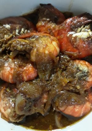 Foto resep Udang Hitam Manis