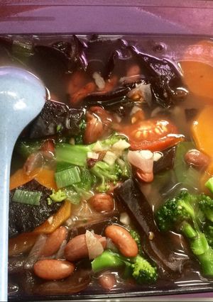 Foto resep Sup Jamur menu diet