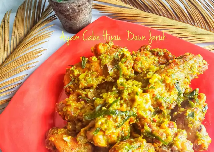 Ayam Cabe Hijau Daun Jeruk