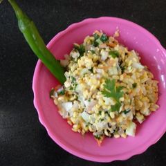 A picture of Mung dal salad.