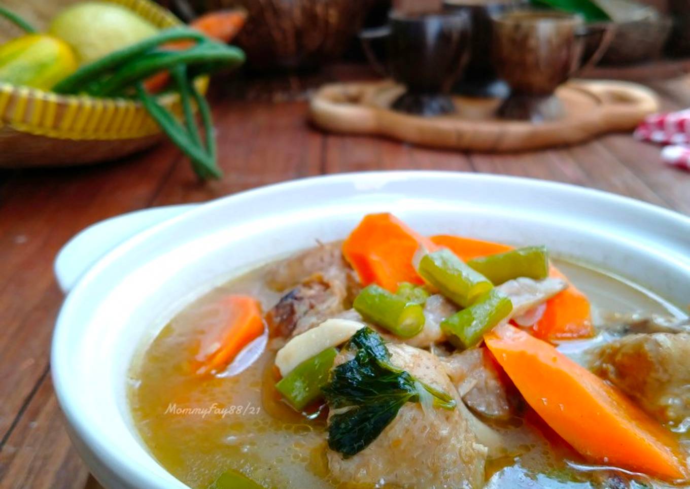 Sop Ayam Wortel Buncis