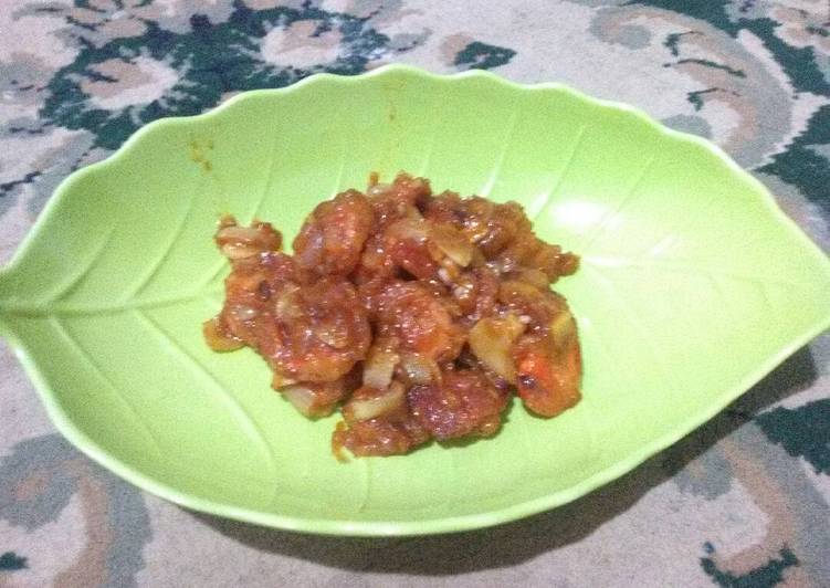 Bagaimana Menyiapkan Udang asam maniss 😍 yang Bikin Ngiler
