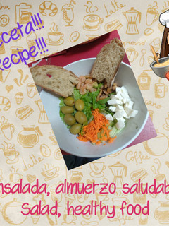 Una foto de Ensalada, comida saludable