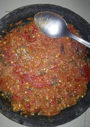 Foto resep Sambel Mateng Trasi "Penambah Nafsu Makan"