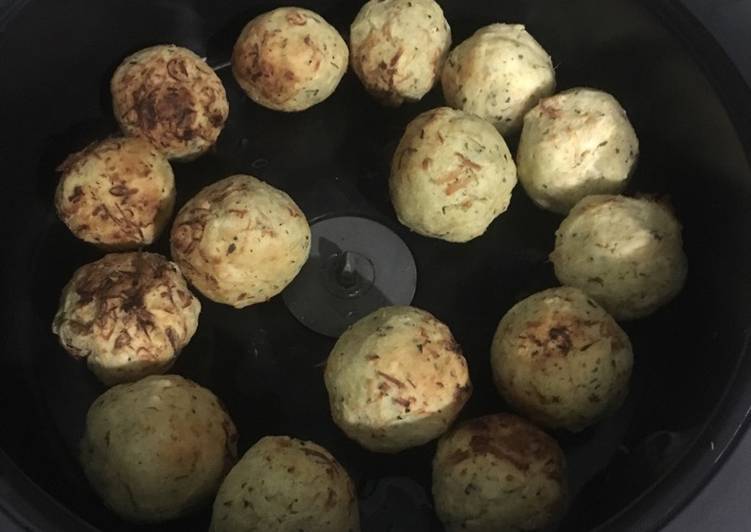 Bolinho Fit De Batata Doce Com Frango Receita Por Jenifer