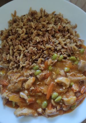 Mustáros csirketokány recept fotója