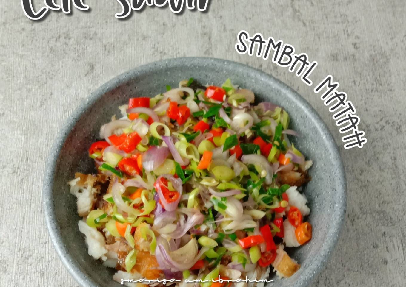 Lele Suwir Sambal Matah