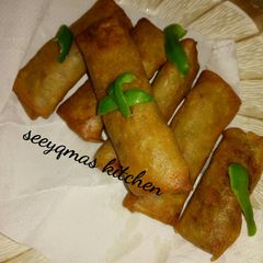 Spring rolls A picture of Spring rolls.