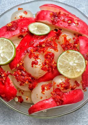 Foto resep Manisan rambutan jambu