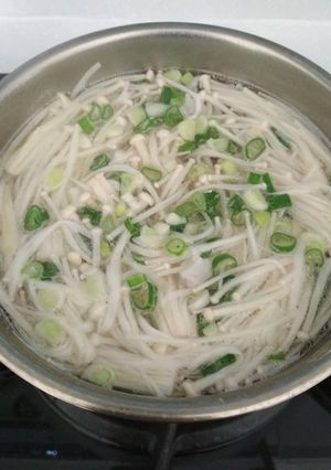 Foto resep Sup ikan(tanpa tulang) jamur enoki