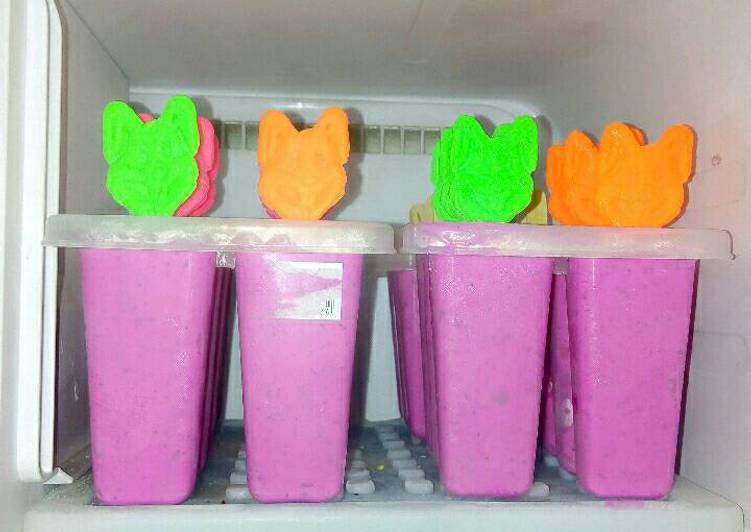 Cara Gampang Membuat ice cream dragon fruit sehat…, Lezat Sekali