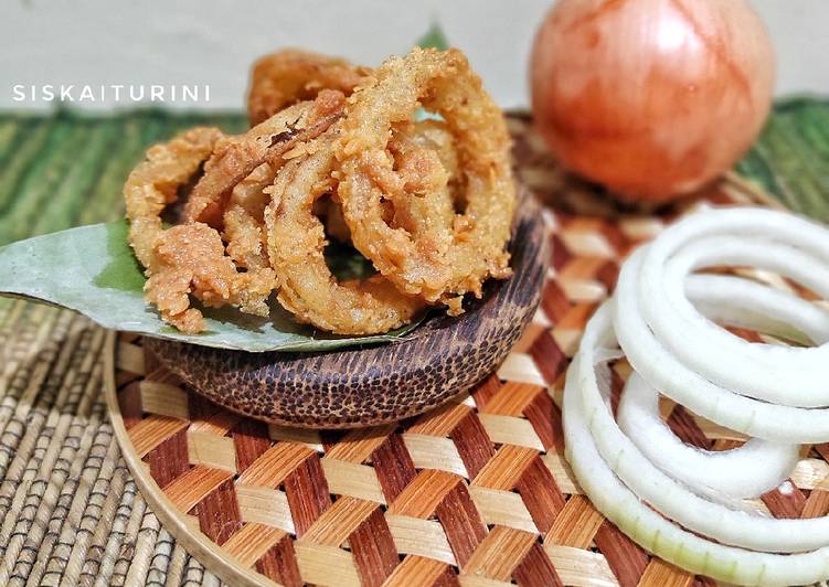Resep Onion Rings yang Enak Banget