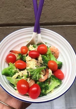 Foto resep Brokoli Telur + Udang