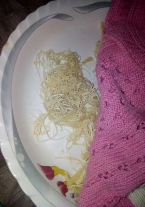 صورة لوصفة عجينة الكنافه بالبيت