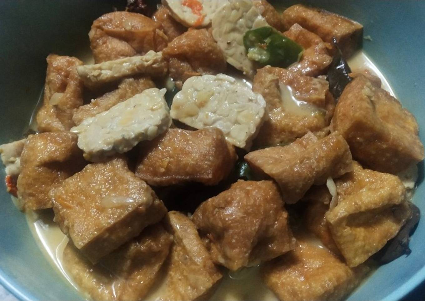 Sayur Tahu Tempe khas Warteg