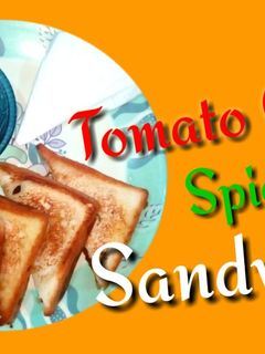   टोमैटो आॅनियन स्पाइसी सैंडविच (Tomato onion spicy sandwich rec रेसिपी मुख्य फोटो