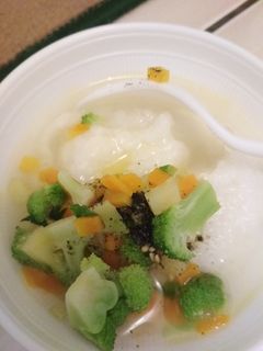 Foto resep MPAsi sayur sop + bubur for 9 Month