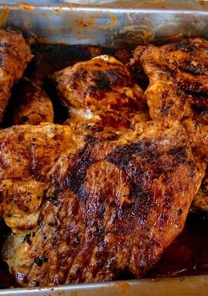 O poză a rețetei Carne de miel la grătar.