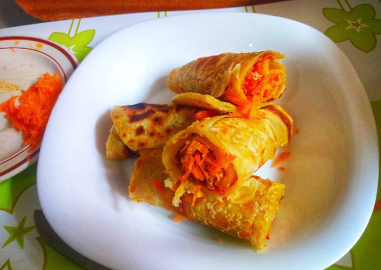 How to Prepare Speedy Breakfast chapati roll #themechallenge
