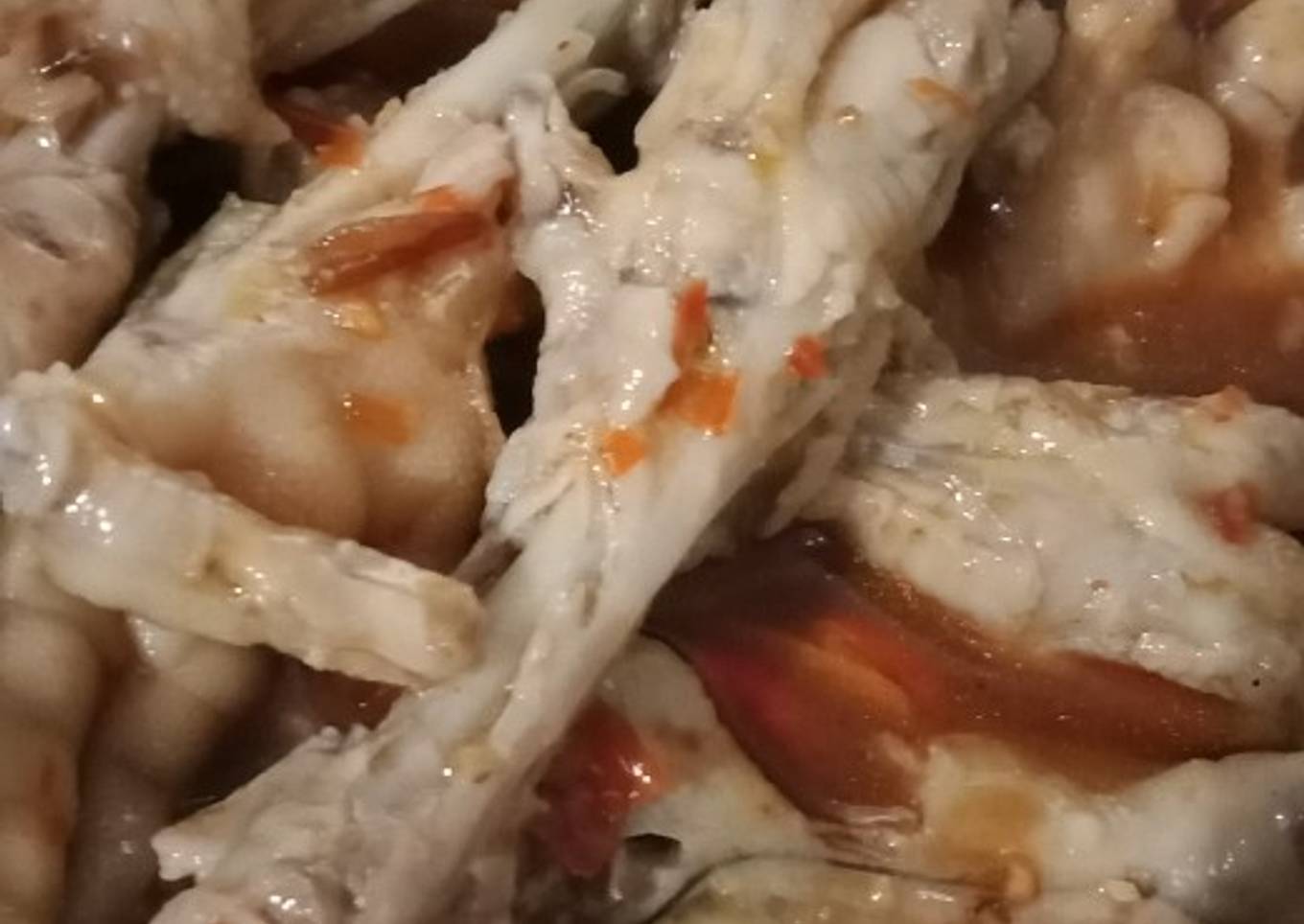 Ceker sambel terasi