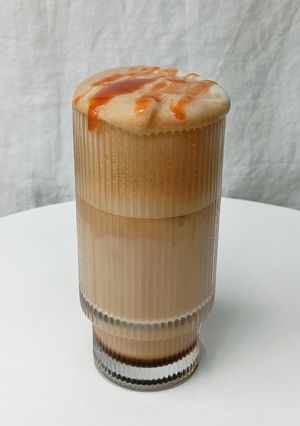 Foto resep Salted Maple Whipped Coffee ☕
