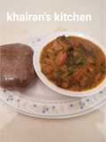 Ogbono soup and Amala