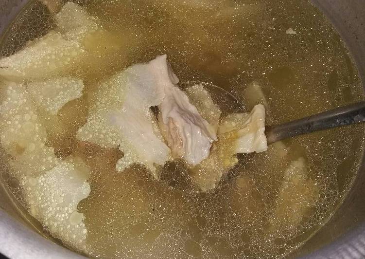 Soup ayam kembang tahu(fucuk kai)🐔