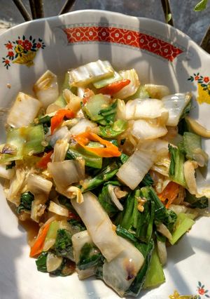Foto resep Oseng Pakcoy Sawi Putih